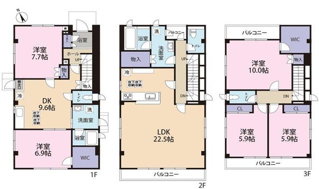 5LDK House for Sale in Hiratsuka, Kanagawa - 173.14m² - Thumbnail 4