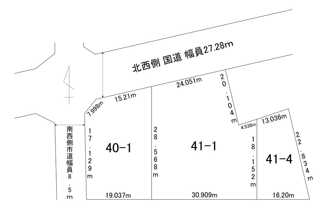 508.2 Tsubo Corner Land for Sale on Route 39 in Kitami, Hokkaido - Thumbnail 4