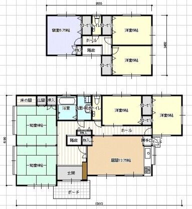 7LDK Wooden House for Sale in Yamagata City, Yamagata - Thumbnail 3