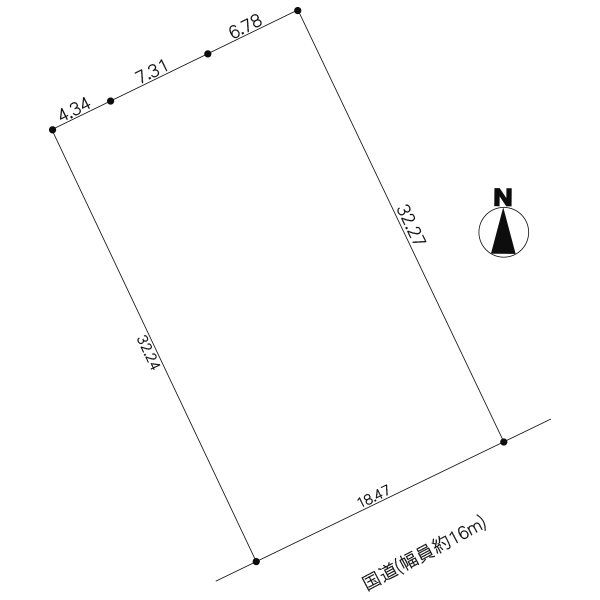 595.62 sqm Land for Sale in Tsukuba City, Ibaraki - Image 1