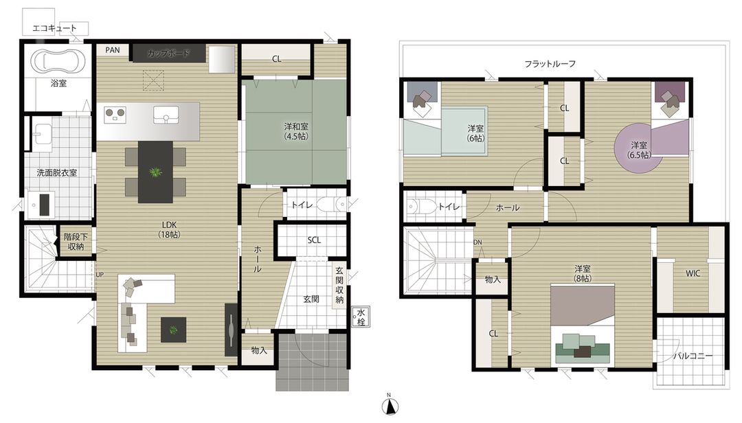 New 4LDK House for Sale in Izumo, Shimane - Tamatawn Izumo Nakano - Thumbnail 2