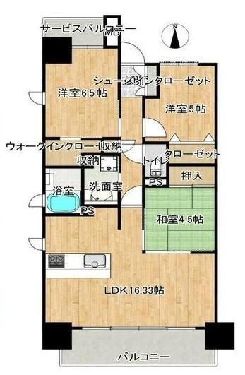 Servas Honmachi-dori 4F: 3LDK Apartment for Sale in Wakayama City - Thumbnail 3
