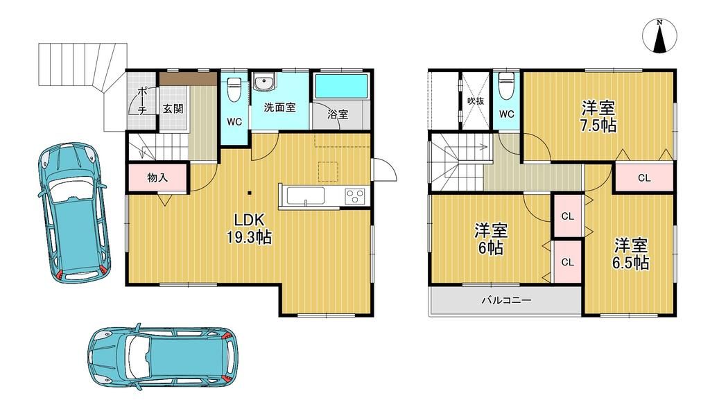 3LDK House in Chiba Central Ward with Parking - Thumbnail 3