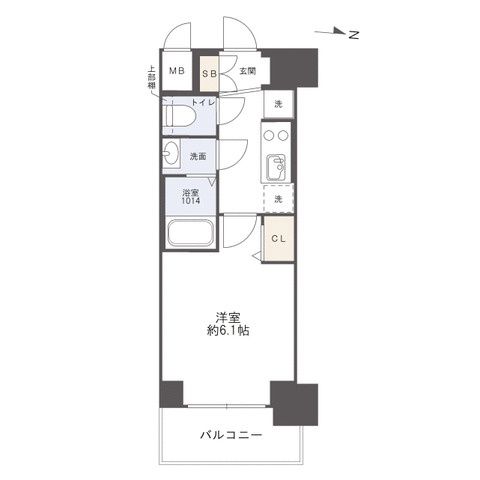 1K Apartment for Sale Near Higashi-Mikuni Station, Osaka - Thumbnail 4