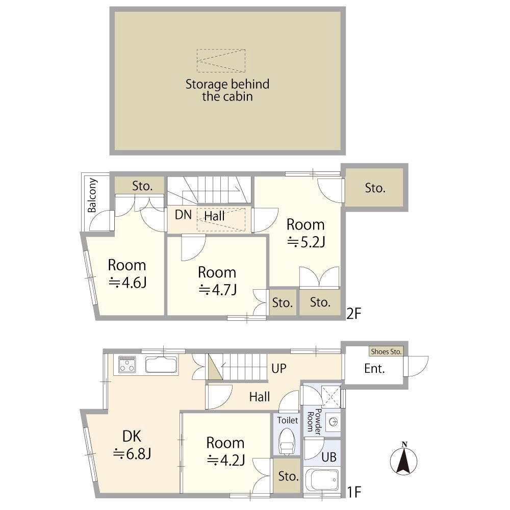 4DK House in Yokohama's Kanagawa Ward Near Ōguchi Station - Thumbnail 2