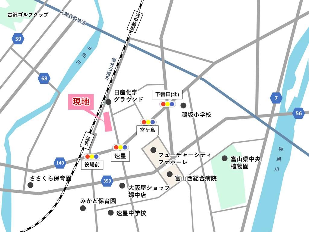 Vacant Land for Sale in West Hills Hayaboshi, Toyama City - Thumbnail 4