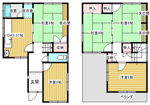5DK House for Sale near Izumi-Omiya Station, Kishiwada - Thumbnail 4