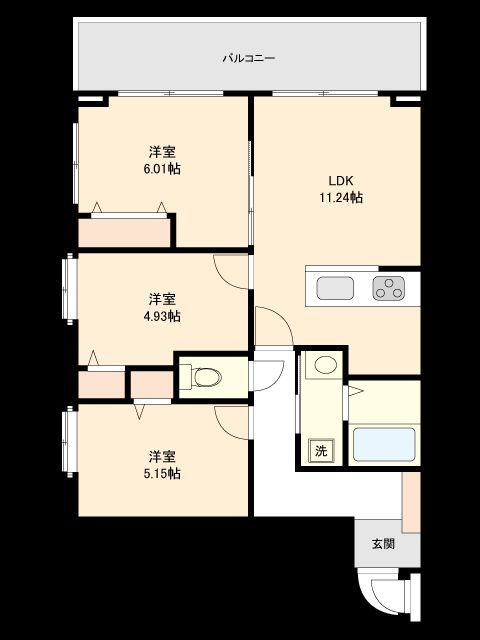 Century Gyotoku 3LDK Apartment for Sale in Ichikawa - Thumbnail 4
