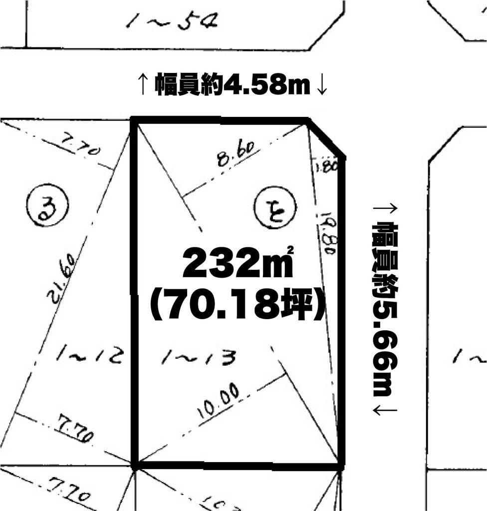 Vacant Land for Sale in Kameoka, Kyoto - 232 sqm Corner Lot - Thumbnail 3