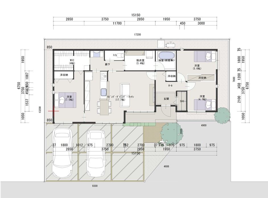 57.32 Tsubo South-Facing Land for Sale in Gifu City, Gifu - Thumbnail 4