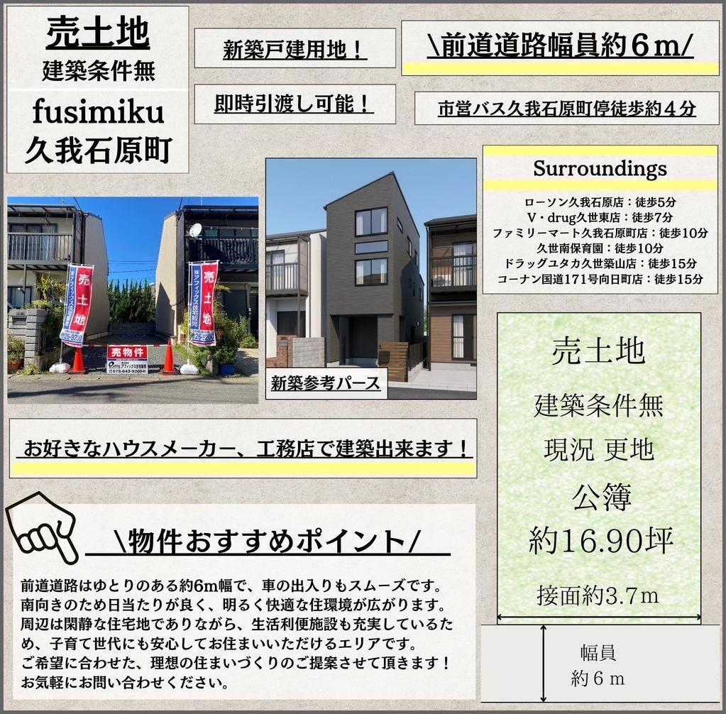 Vacant Land for Sale in Fushimi, Kyoto - 55.88 sqm - Thumbnail 2