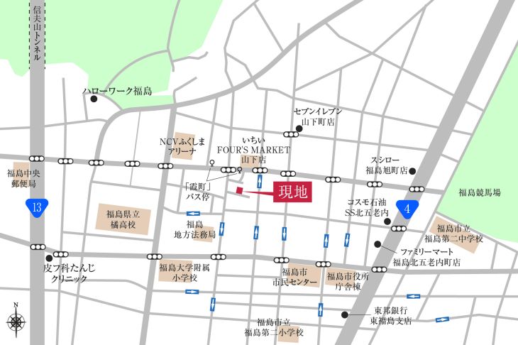 Building-Condition Land in Hanamizucho, Fukushima City – 179.55m² - Thumbnail 3