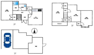 Spacious 3-Story House Near AEON Mall Itami Koya — Image 1, Itami, Hyogo
