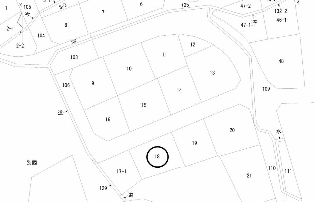 Land for Sale in Tsubata, Ishikawa: 71 Tsubo Plot - Thumbnail 2