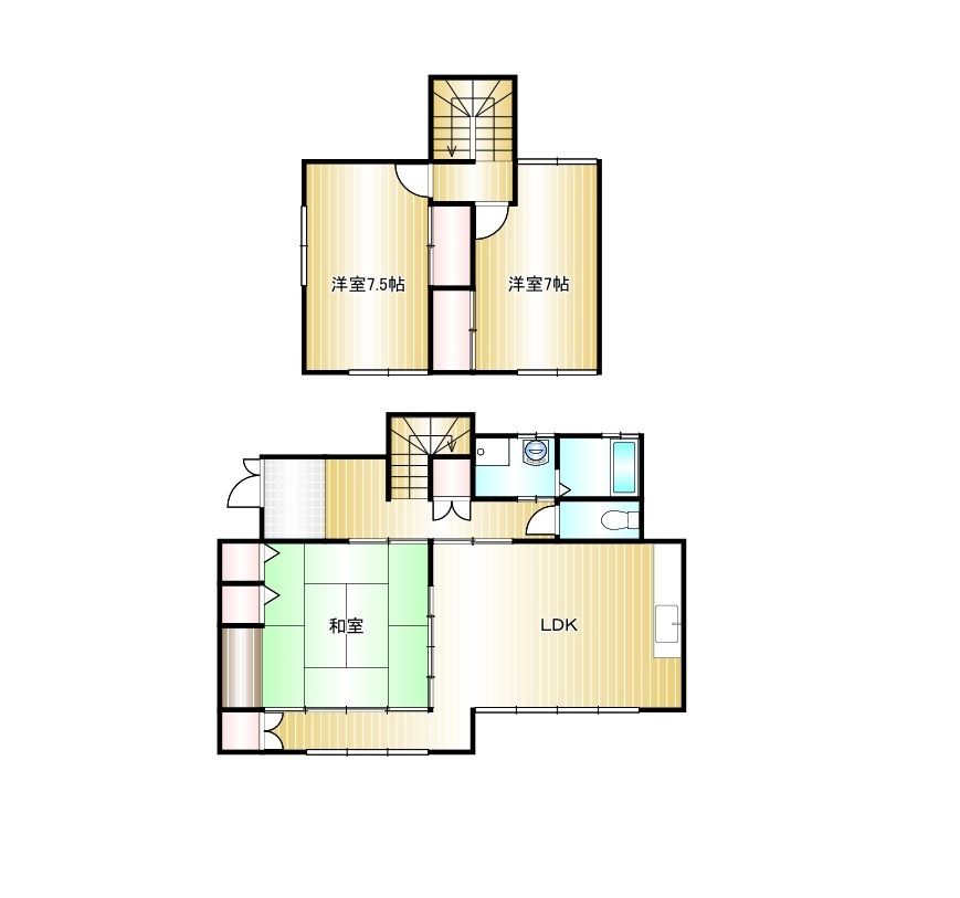 3LDK House for Sale in Hofu City with Panoramic Views - Thumbnail 4