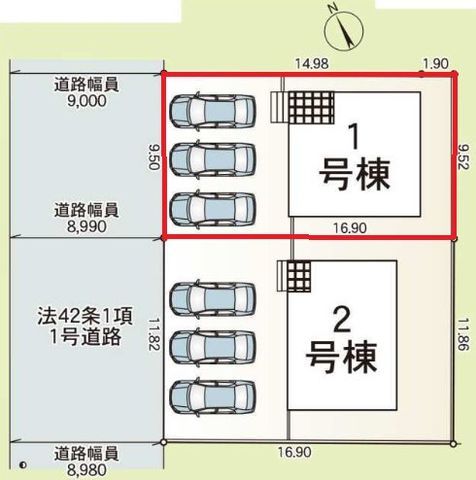 New 4LDK House in Toyama City - Shimookubo No. 41 Building - Thumbnail 3