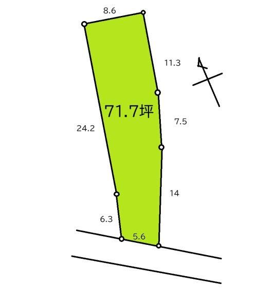 Highland Development Plot for Sale in Toride City, Ibaraki - Thumbnail 2