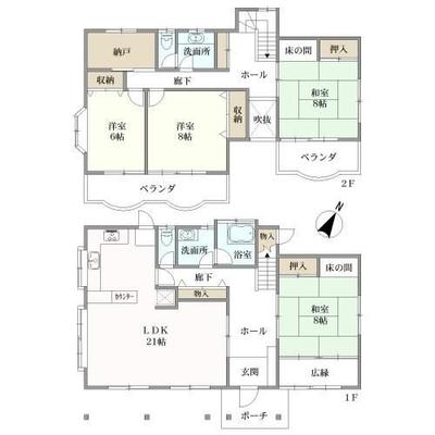 4SLDK House Near Hokukoku Station in Matsudo — Image 1, Matsudo, Chiba