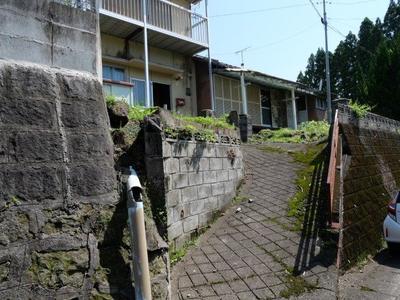6DK House in Aira City, Kagoshima - 60.5㎡ on 215.5㎡ Land — Front_door, Aira, Kagoshima