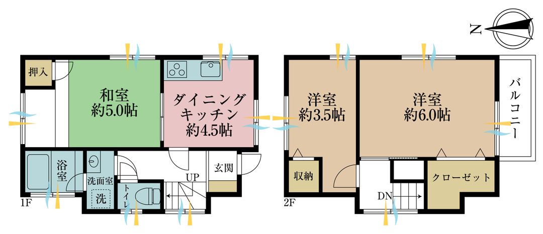 3DK House for Sale in Nerima Kasuga-cho, Tokyo - Thumbnail 3