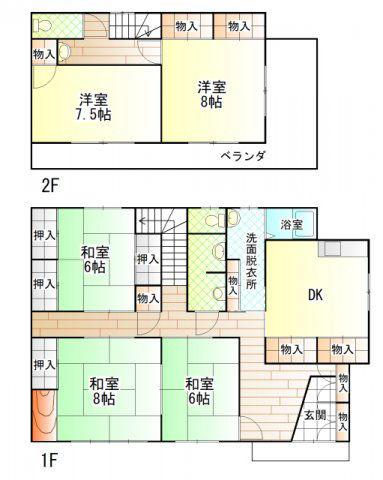 Asanuma-cho, Sano City | Used detached house in Sano City, 16 minutes walk from JR Ryomo Line Sano Station (Property number: 3707006-0005849) — Image 1, Sano, Tochigi