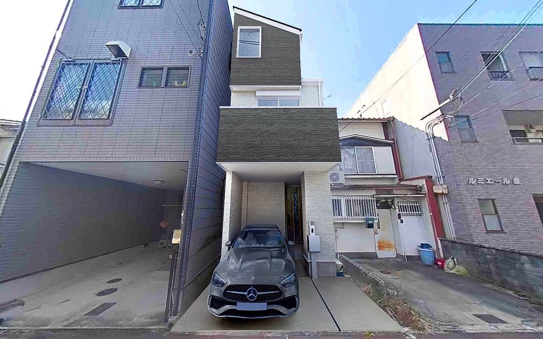 New 3-Story House in Kyoto Sakyo Ward - 2SLDK, 83.92m² - Thumbnail 2