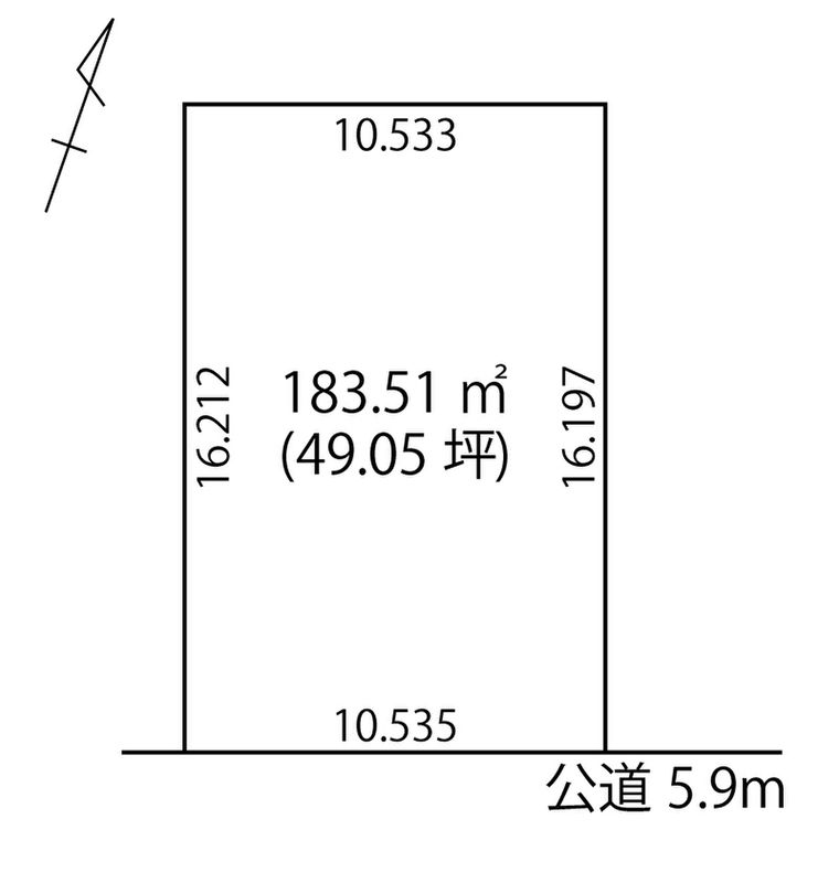 Land for Sale in Hakodate Kikyo - 49 Tsubo Plot with Construction Condition - Thumbnail 2