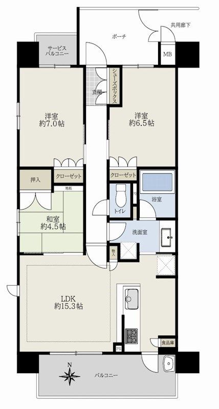 Brand Need Senrioka 3LDK Apartment in Settsu City - Thumbnail 4