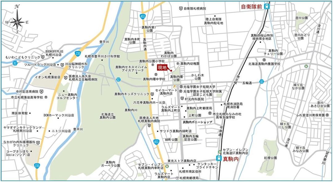 Architecturally Conditioned 61.77 Tsubo Land in Makomanai, Sapporo - Thumbnail 2