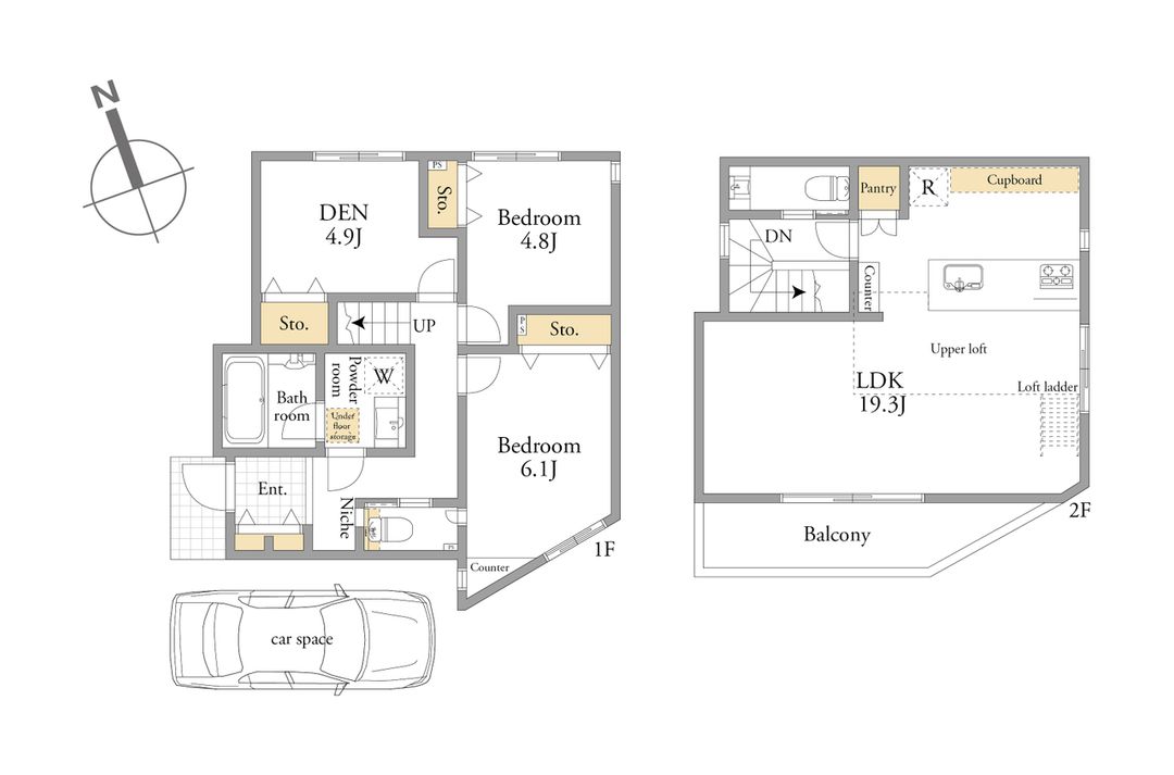 2SLDK 86m² New Detached House in Ota City, Tokyo - Thumbnail 3