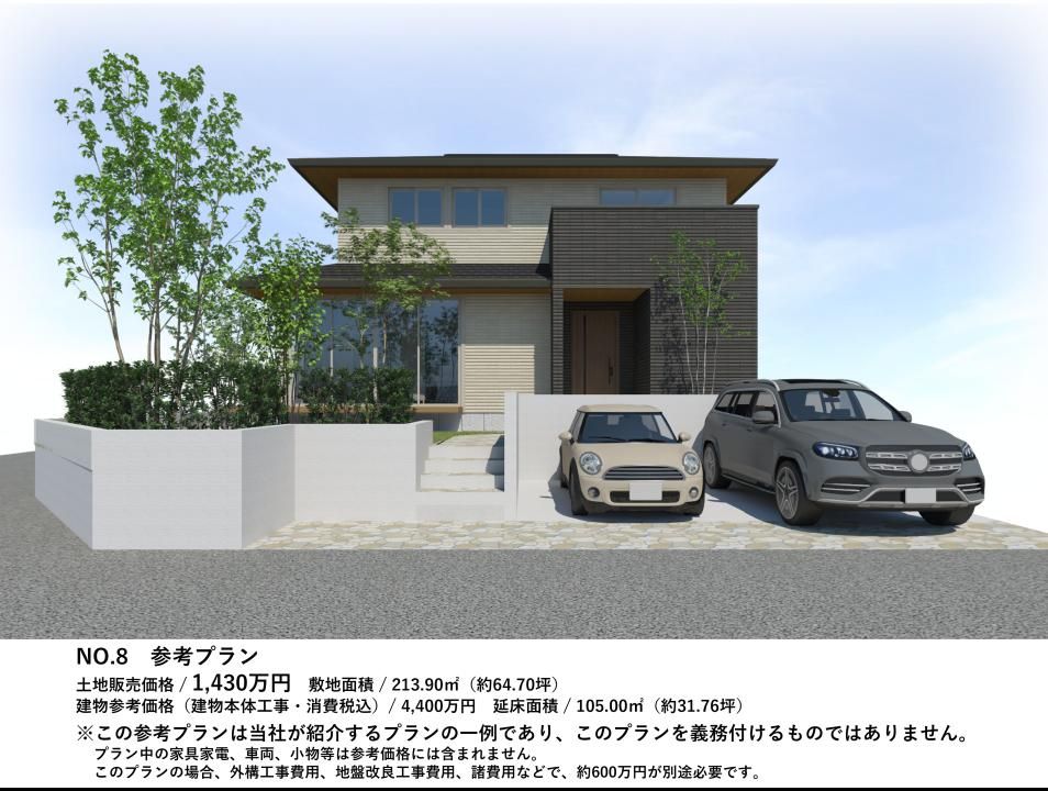 Land for Sale in Utsunomiya: Commons Stage Togamicho Plots - Thumbnail 3