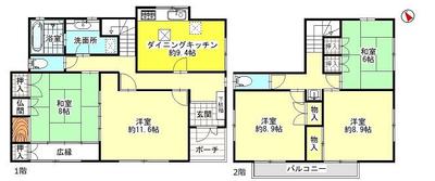Komaki City Oaza Kubo Isshiki｜Komaki City, a 20-minute walk from Takenjinja-mae Station on the Meitetsu Komaki Line, a used detached house (property number: 0127054-0000367) — Image 2, Komaki, Aichi