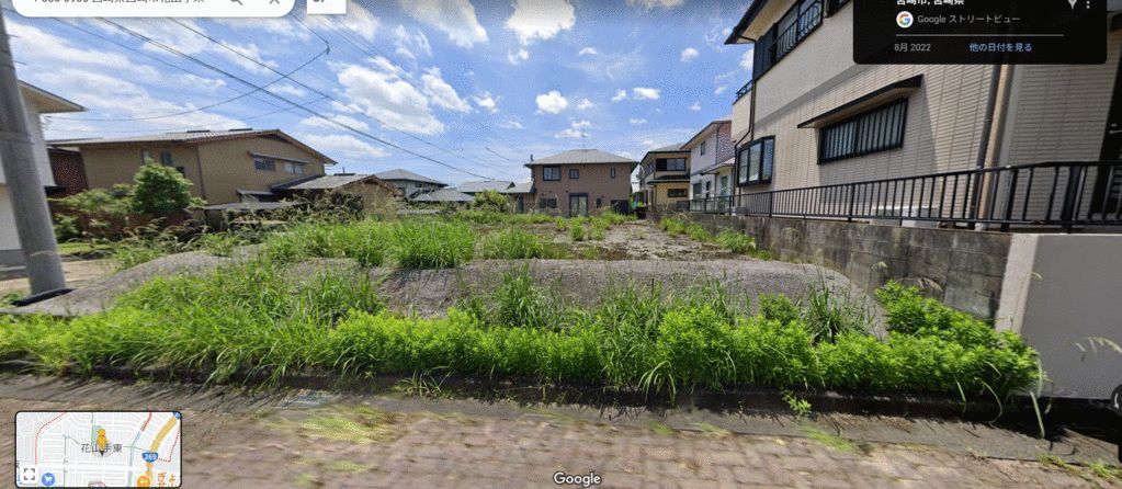 Land for Sale in Hanayamatehigashi, Miyazaki City - 362.13 sqm Corner Plot - Thumbnail 3