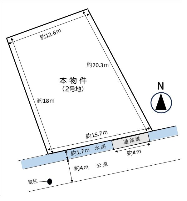 268.8 sqm Residential Land for Sale in Dogo, Matsuyama - Thumbnail 2