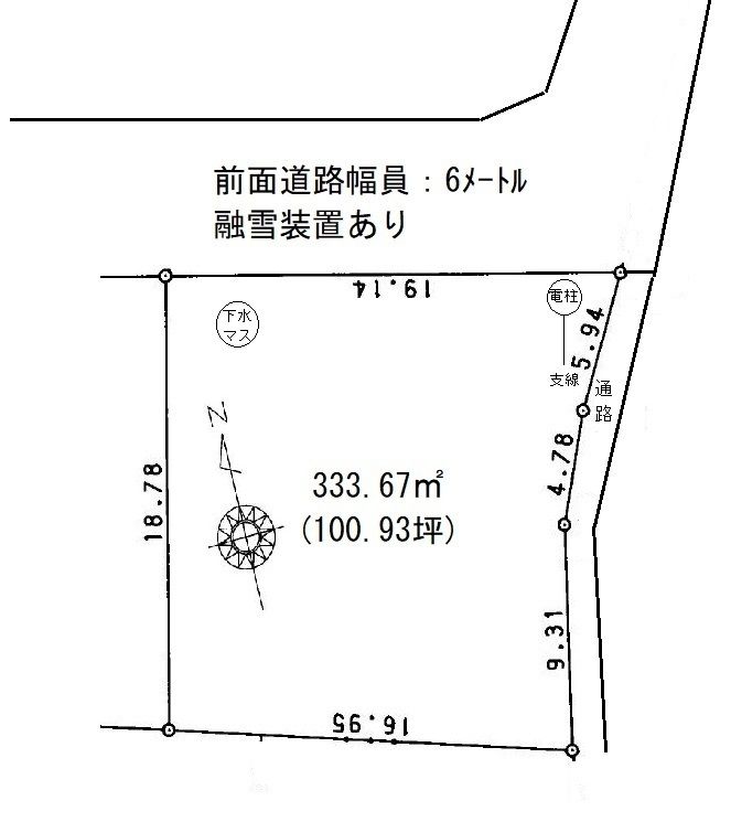 100 Tsubo Vacant Land for Sale in Toyama City, Toyama - Thumbnail 3