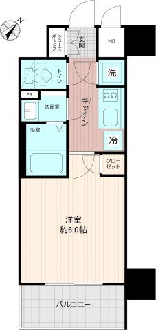 Résidence Ashi Osaka Day Field 1K Apartment for Sale in Higashiyodogawa - Thumbnail 2