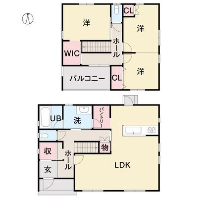 AP Coty Matsumae, Kitakuroda, Matsumae-cho, Iyo-gun | Used detached house in Matsumae-cho, Iyo-gun, 9 minutes walk from Jizo-cho Station on the Iyo Railway Gunchu Line (Property number: 3220414-0000005) — Image 3, Matsumae, Ehime