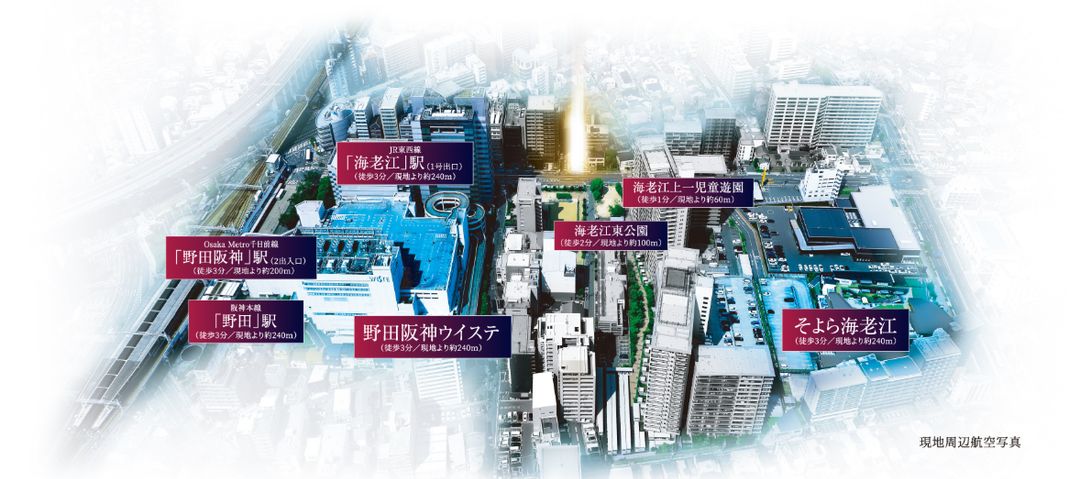 FUKUSHIMA ALL IN ONE PROJECT - New Condo in Osaka Fukushima Ward - Main Image