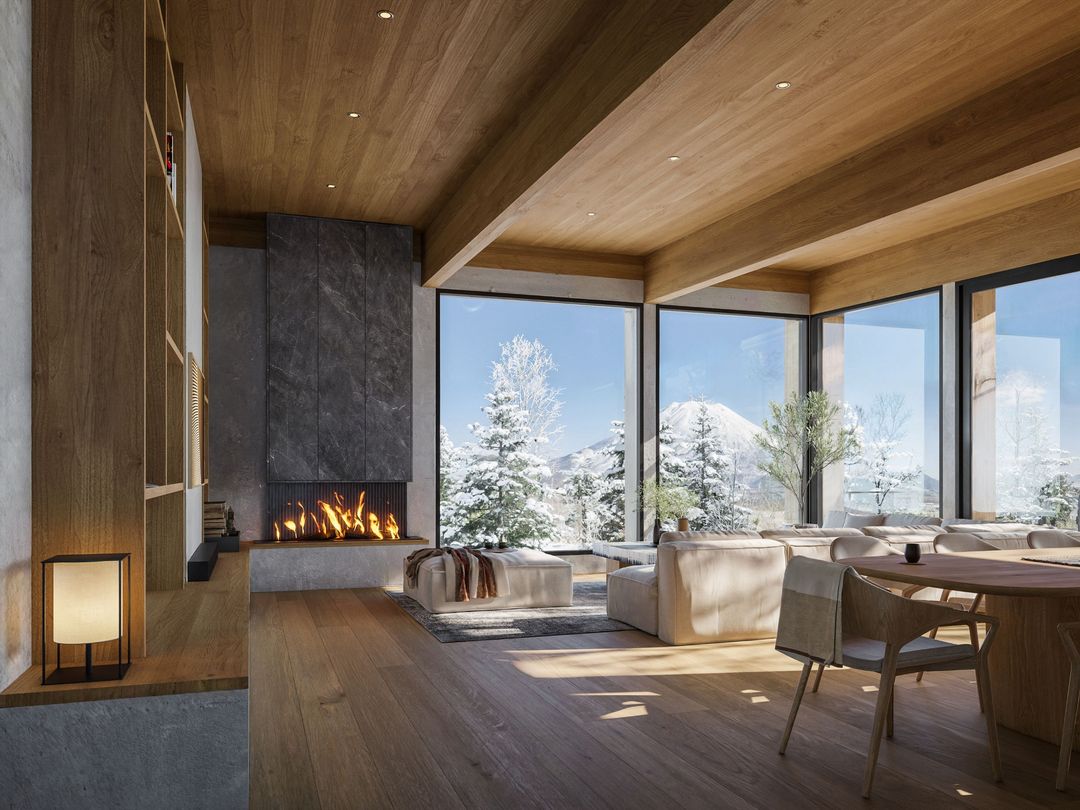5-Bedroom Luxury Chalet for Sale in Odin Hills, Niseko - Thumbnail 2