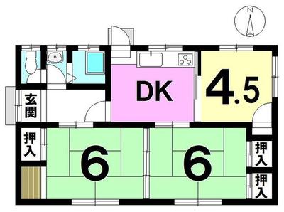 3DK House in Saga City with 623㎡ Land - Investment Property — Image 1, Saga, Saga