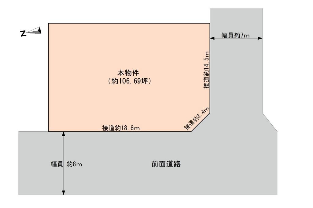 106 Tsubo Corner Land Plot for Sale in Maizuru, Kyoto - Thumbnail 2