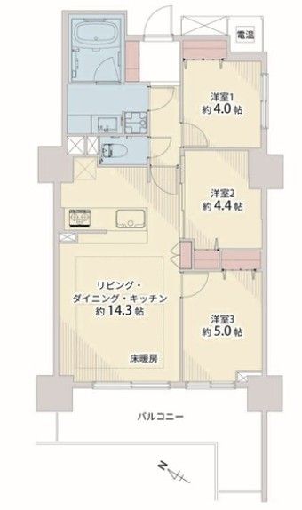 3LDK Renovated Apartment in Toshima-ku, Tokyo - Thumbnail 4