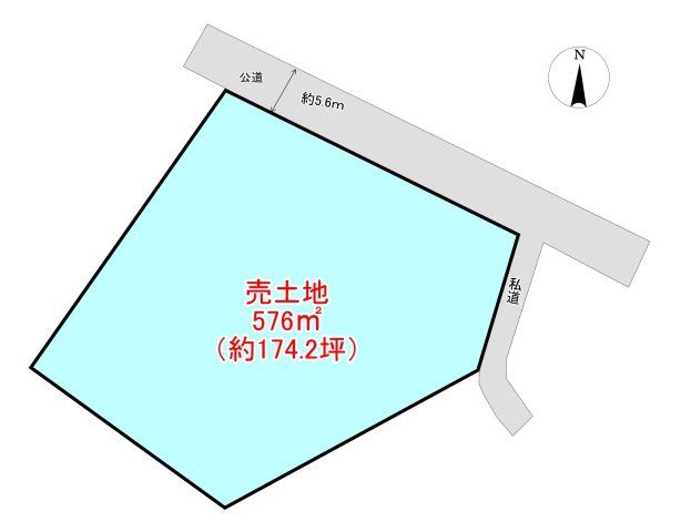 576 sqm Vacant Corner Land Plot for Sale in Konan City, Kochi - Thumbnail 3
