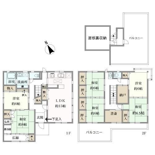 Spacious 7SLDK House in Okayama with 167.99㎡ Floor Area - Thumbnail 2