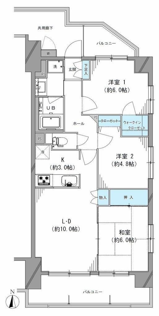 3LDK Apartment for Sale in Central Ota City, Gunma - Thumbnail 4