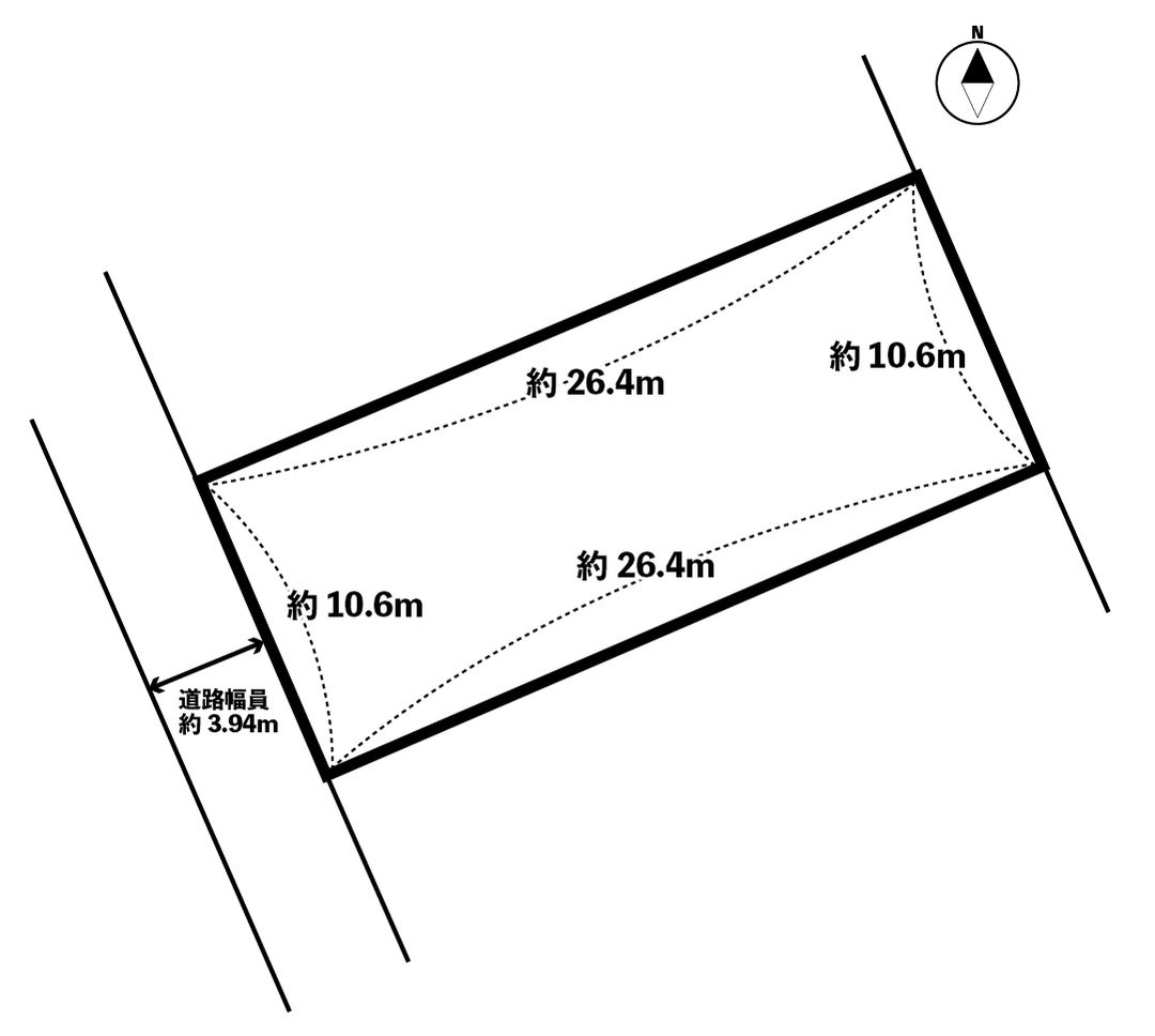 85.18 Tsubo Land for Sale in Matsuyama, Ehime with Existing House - Thumbnail 4