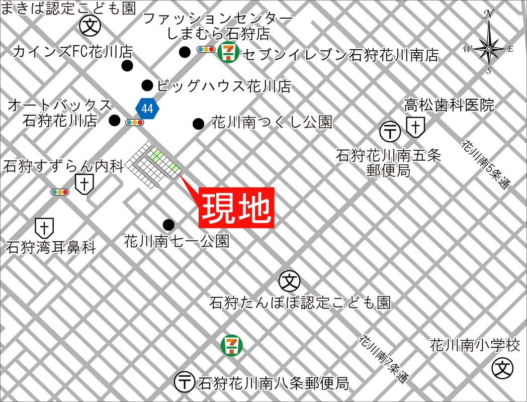 Land Plot in Ishikari Hokkaido Withland Hanakawa Minami Development - Thumbnail 4