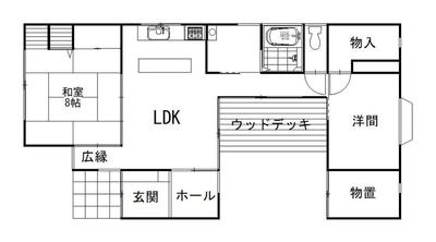 2LDK Wooden House for Sale in Hatsukaichi, Near Onoura Station — Image 44, Hatsukaichi, Hiroshima