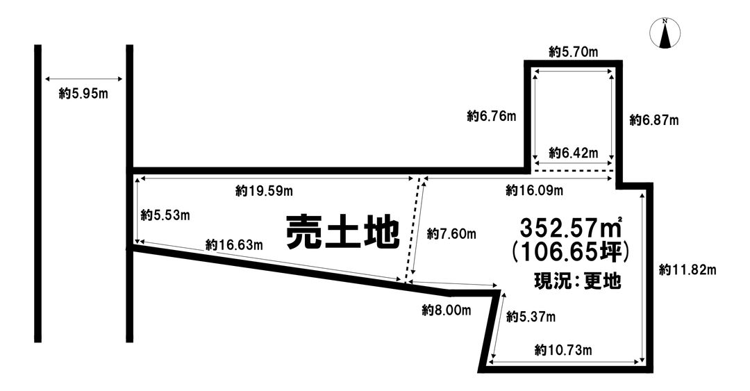 Vacant Land for Sale in Fukuchiyama, Kyoto - 106.65 Tsubo - Thumbnail 3