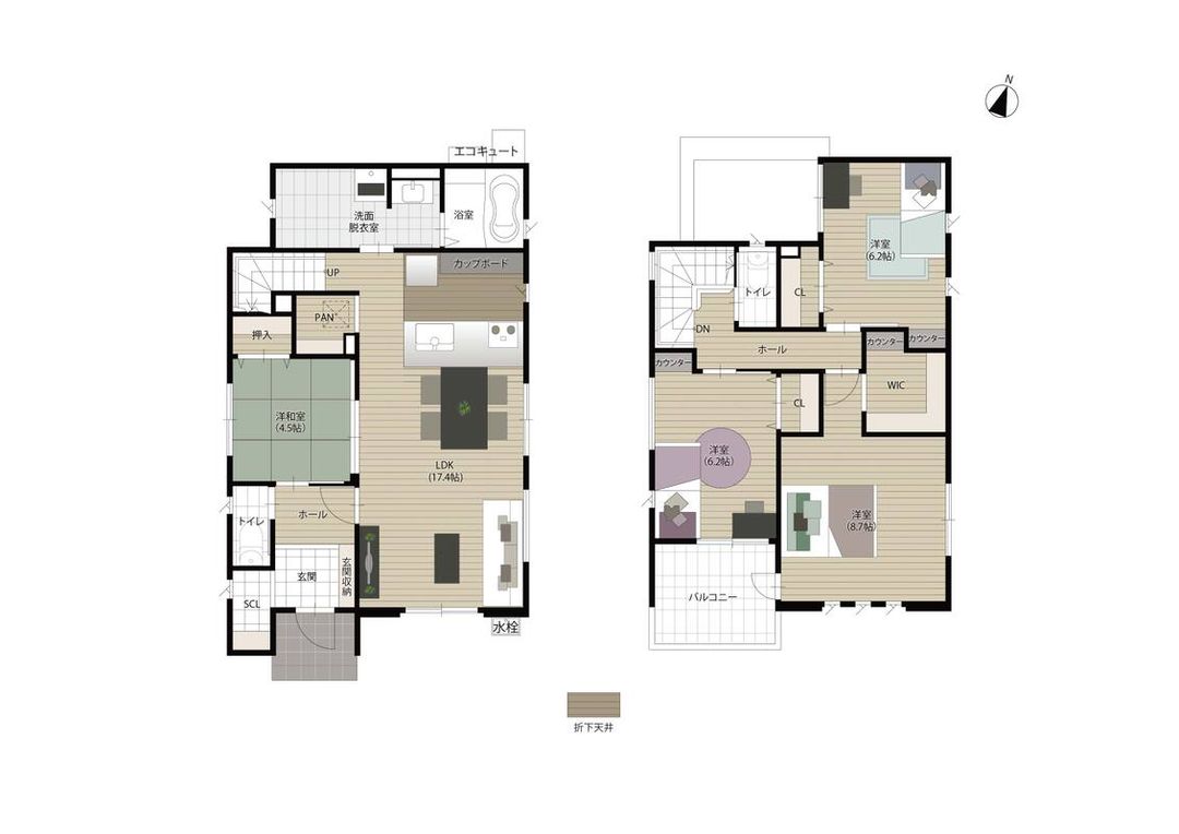 New 4LDK House for Sale in Izumo, Shimane - Tama Town Enya - Thumbnail 4